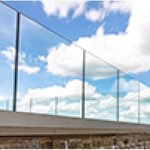 Алюминиевый профиль для стеклянных ограждений