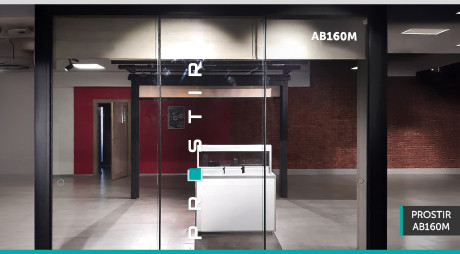 Внедрение алюминиевой системы АВ160 modern (гибрид)