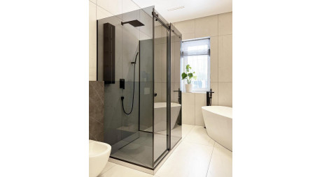 Фурнитура для душевых кабин из стекла: особенности выбора