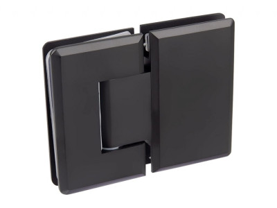 Петля 180° стекло-стекло GIFF 303 черный матовый