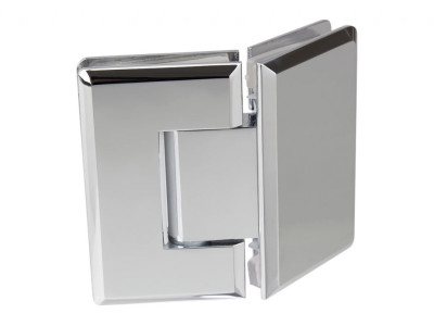 Петля 135° цинк. сплав стекло-стекло GIFF 302Zn полированный хром