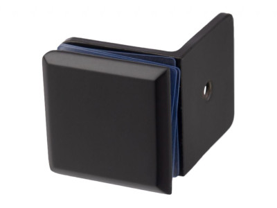 Коннектор 90° стена-стекло GIFF 722 черный матовый