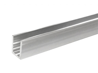 Профиль GIFF №9 швеллер 13х19 мм алюминиевый L=2500 мм полированный