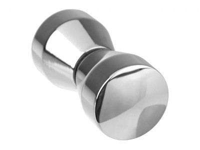 Ручка-кноб круглая GIFF Glass 244 полированный хром