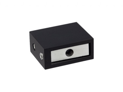 Коннектор стена-труба 30x10 мм GIFF 318 черный матовый