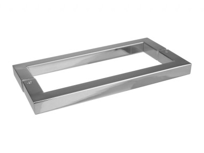 Ручка квадратная GIFF Glass 270 полированный хром