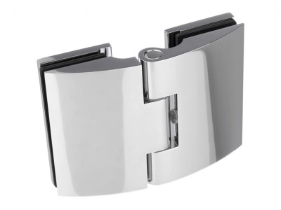 Петля стекло-стекло GIFF Glass Premio FERRARA полированный хром