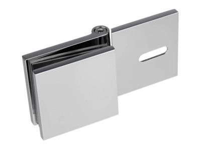 Коннектор GIFF Glass Premio MILANO регулируемый стена-стекло полированный хром