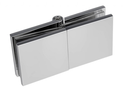 Коннектор GIFF Glass Premio MILANO регулируемый стекло-стекло полированный хром