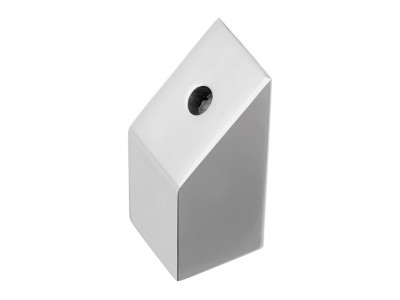 Крепление 45° стена-труба 15х15 мм GIFF полированный хром