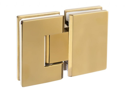 Петля 180° стекло-стекло GIFF 303 без фаски PSS золото