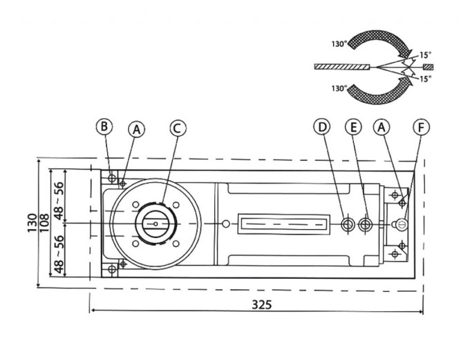 Доводчик GIFF GC - вид 1
