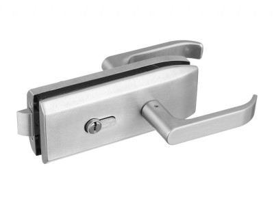 Замок с нажимной ручкой с двумя отверстиями 45 (ключ/защелка) GIFF GC