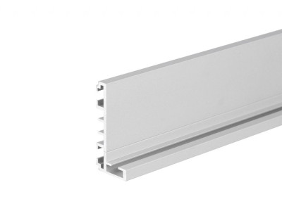 Комплект алюминиевой дверной коробки  для стеклянных дверей, профиль L-образный