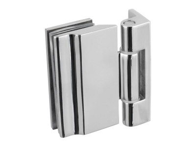 Петля 90* без фиксации GIFF Glass стена-стекло полированный хром