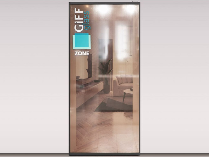 Комплект для підвісних дверей невидимого монтажу GIFF Glass Zone 1200x2500 мм