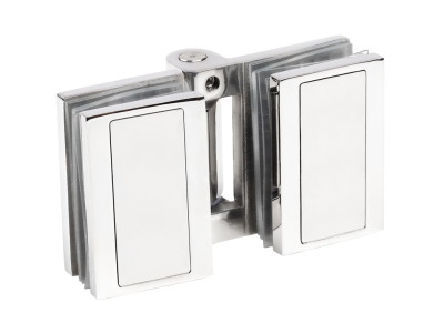 Петля 180* стекло-стекло GIFF Glass 8500 полированный хром